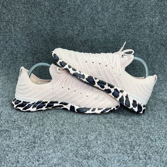 APL TechLoom Wave Running Shoes‎ Women's Size 8.5 Pink Athletic Stretch Trainers - Picture 8 of 13